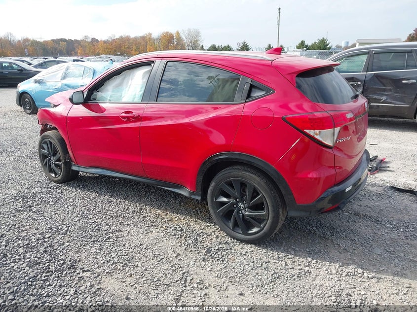 Vin: 3czru6h17nm731180, lot: 46971335, honda hr-v awd sport 20223