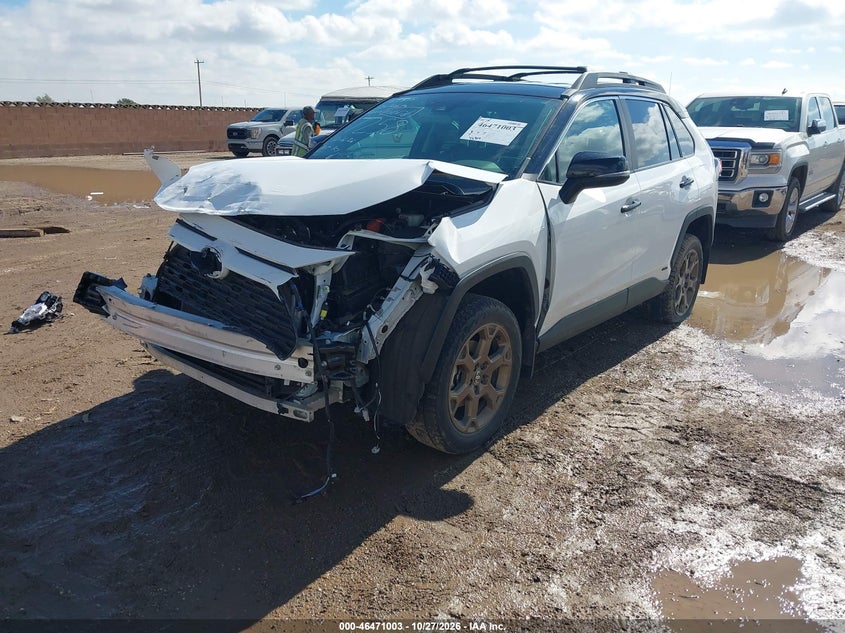 Vin: 2t3uwrfvxrw227258, lot: 46971382, toyota rav4 hybrid woodland edition 20242
