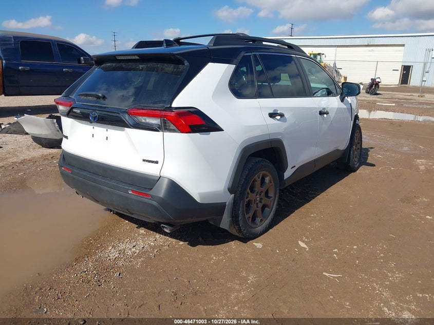 Vin: 2t3uwrfvxrw227258, lot: 46971382, toyota rav4 hybrid woodland edition 20244