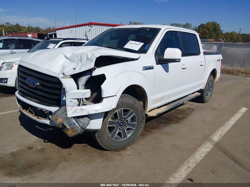 2016 Ford F-150 Xlt, Удар спереди, IAAI, VIN 1FTEW1EF4GFA28687 — фото 2