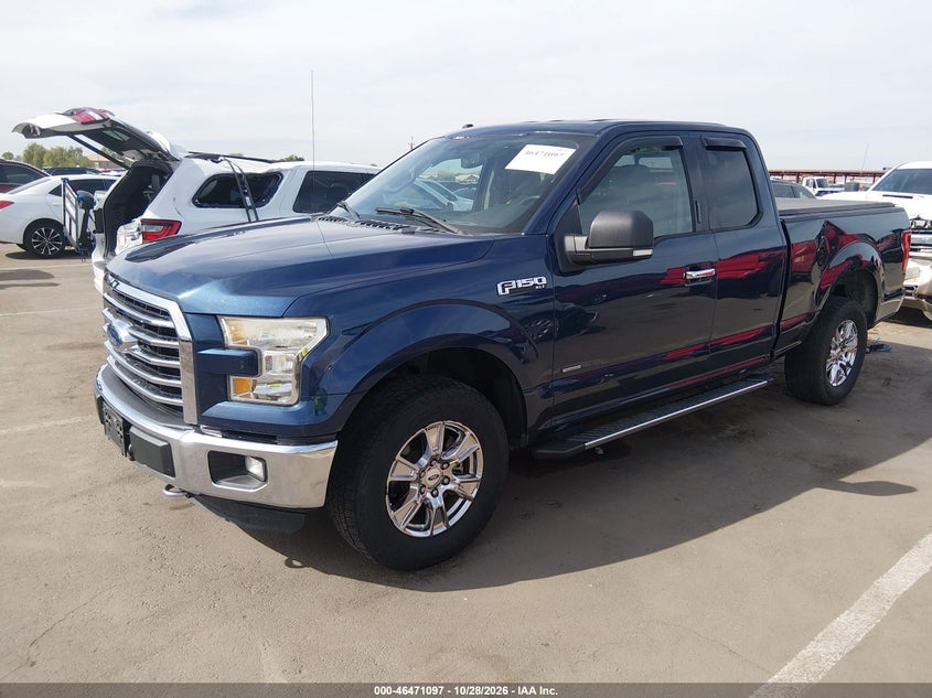2016 Ford F-150 Xlt, Левый бок, IAAI, VIN 1FTFX1EG0GKF51495 — фото 2