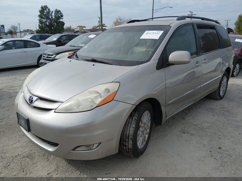 2009 Toyota Sienna Limited, Обычный износ, IAAI, VIN 5TDBK22CX9S024287 — фото 2