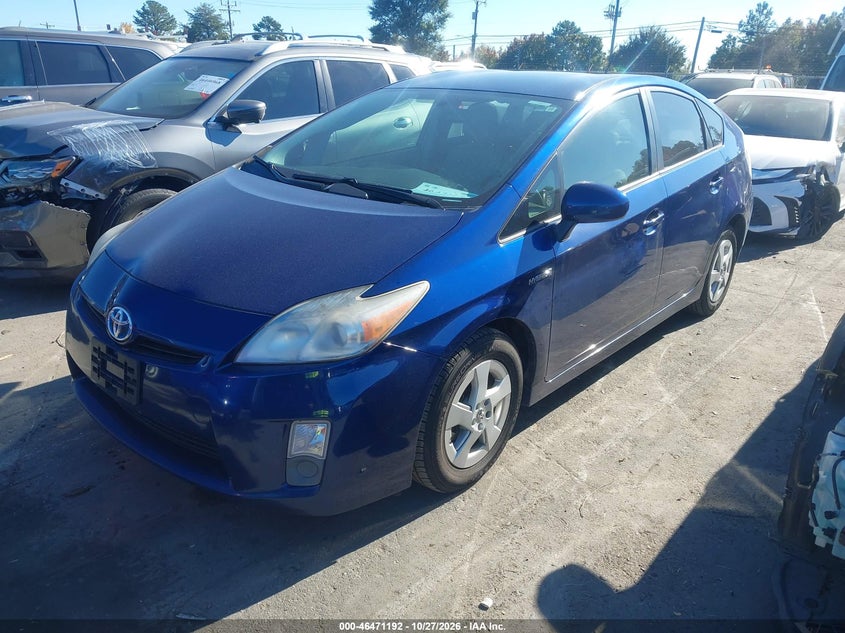 Vin: jtdkn3du4a0005499, lot: 46971571, toyota prius ii 20102