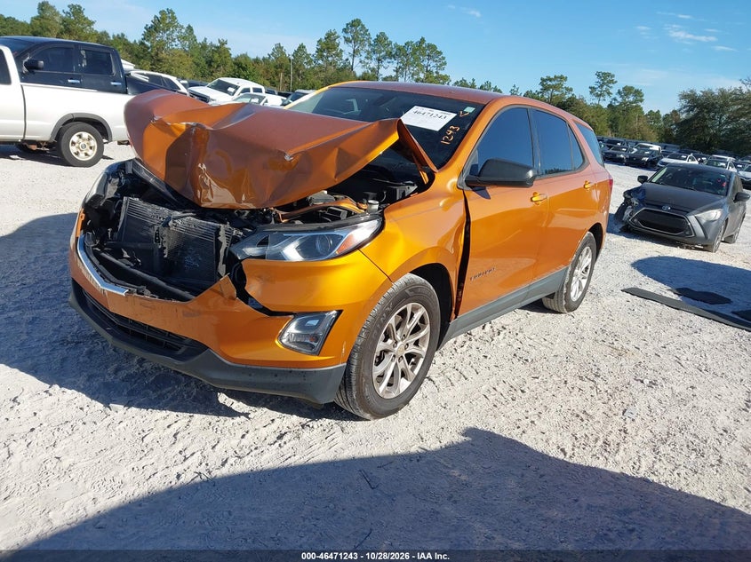 Vin: 2gnaxhev3j6311165, lot: 46971622, chevrolet equinox ls 20182