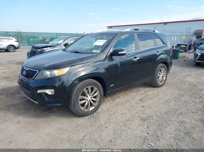 2011 Kia Sorento Sx V6, Обычный износ, IAAI, VIN 5XYKWDA24BG146249 — фото 2