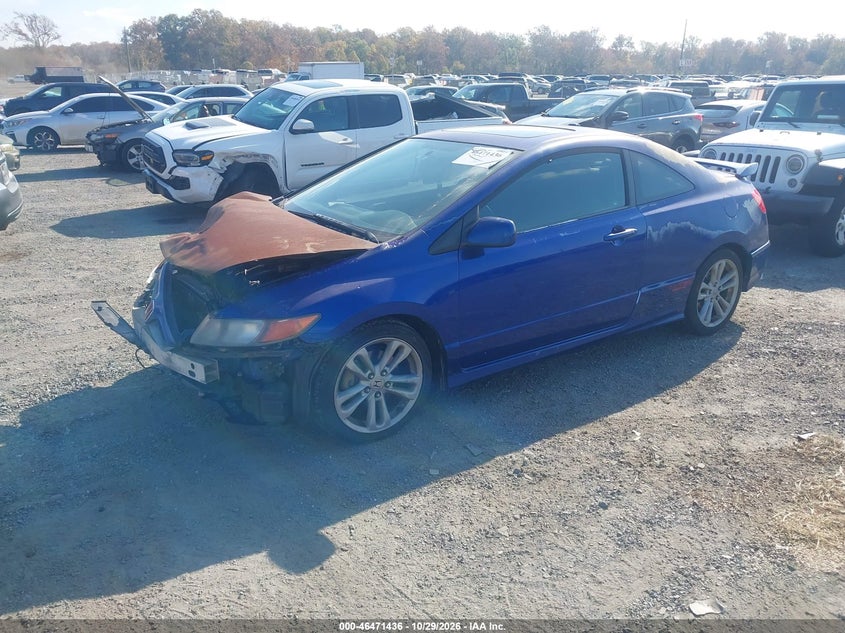 2006 Honda Civic Si, Normal Wear & Tear, IAAI, VIN 2HGFG215X6H711674 — photo 2