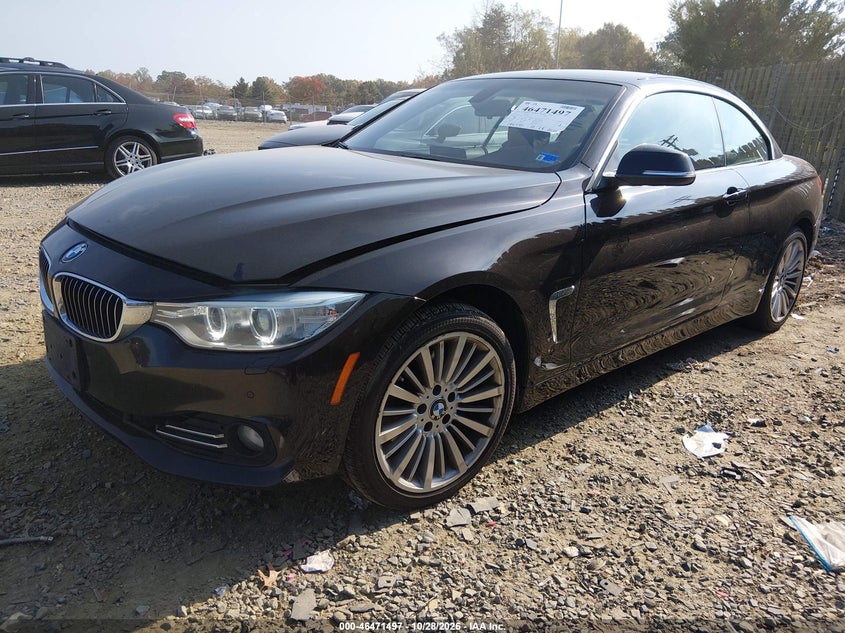 2015 BMW 428I xDrive, Обычный износ, IAAI, VIN WBA3T1C51FP820523 — фото 2