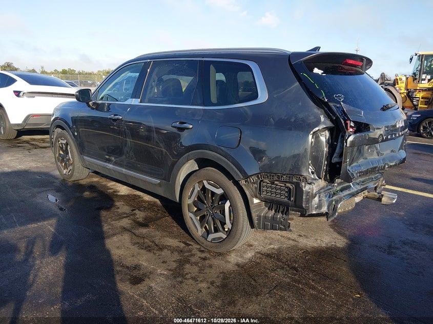 Vin: 5xyp64gcxrg466594, lot: 46971991, kia telluride s 20243