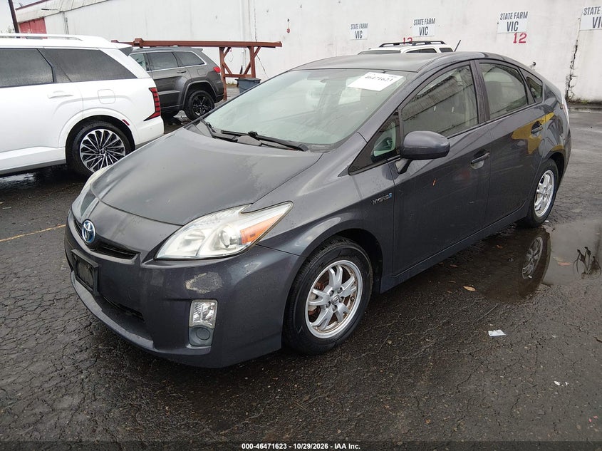 Vin: jtdkn3du5a5220635, lot: 46972002, toyota prius ii 20102