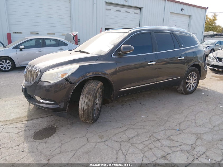 2016 Buick Enclave Leather, Неизвестно, IAAI, VIN 5GAKVBKD5GJ182287 — фото 2