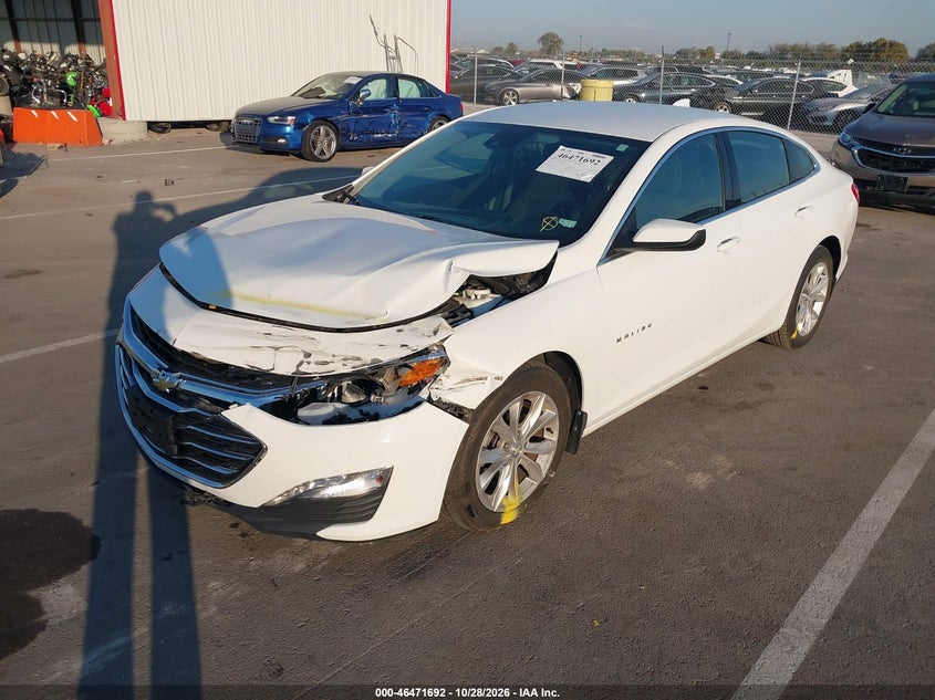 Vin: 1g1zd5stxpf133624, lot: 46972071, chevrolet malibu fwd 1lt 20232