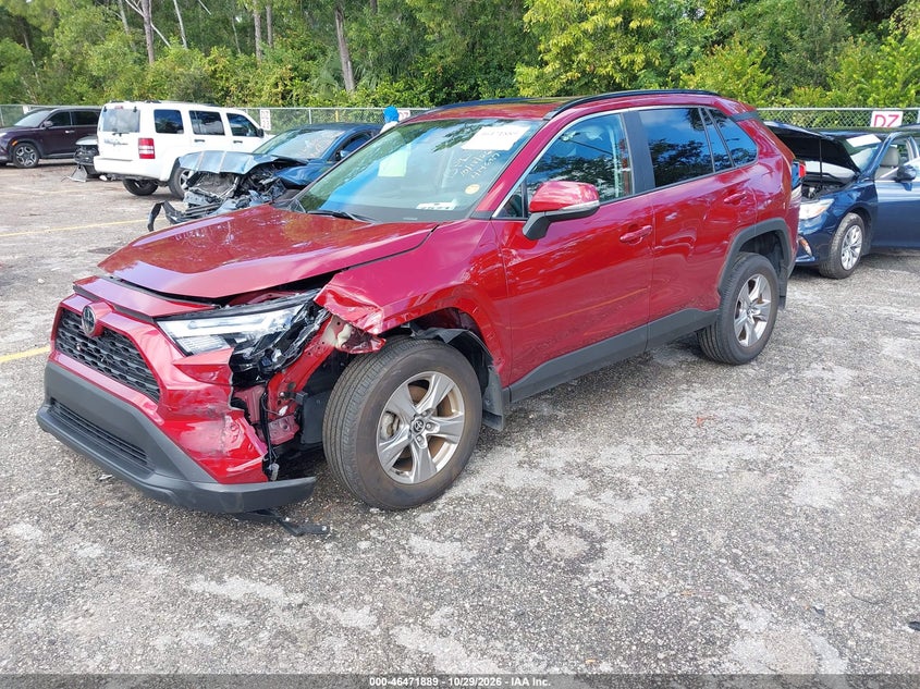 Vin: 2t3w1rfv8sw414687, lot: 46972268, toyota rav4 xle 20252