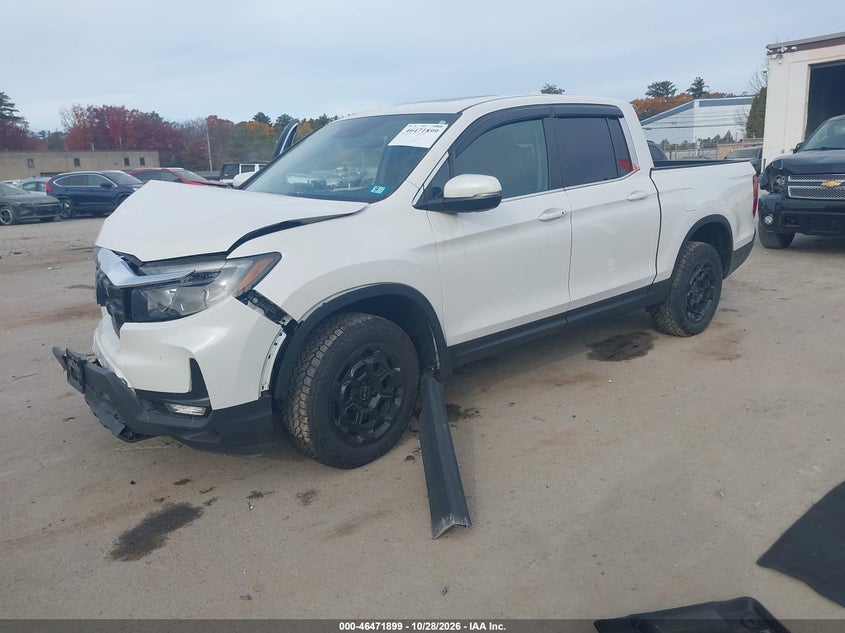 Vin: 5fpyk3f49sb015570, lot: 46972278, honda ridgeline rtl+ 20252