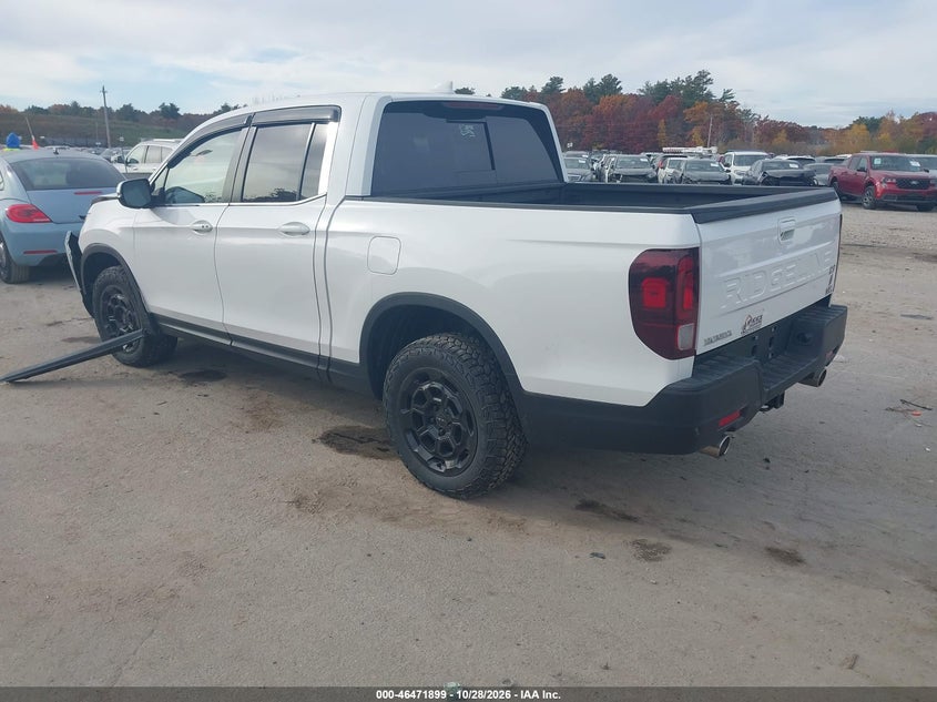 Vin: 5fpyk3f49sb015570, lot: 46972278, honda ridgeline rtl+ 20253