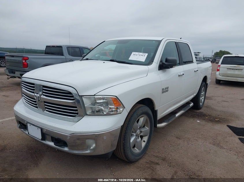 2017 Ram 1500 Big Horn 4X4 5'7 Box, Right Side, IAAI, VIN 1C6RR7LG5HS633230 — photo 2