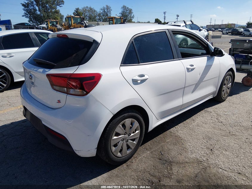 Vin: 3kpa25ab3je048645, lot: 46972298, kia rio s 20184