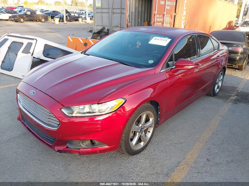 2013 Ford Fusion Se, All Over, IAAI, VIN 3FA6P0HR4DR102101 — photo 2