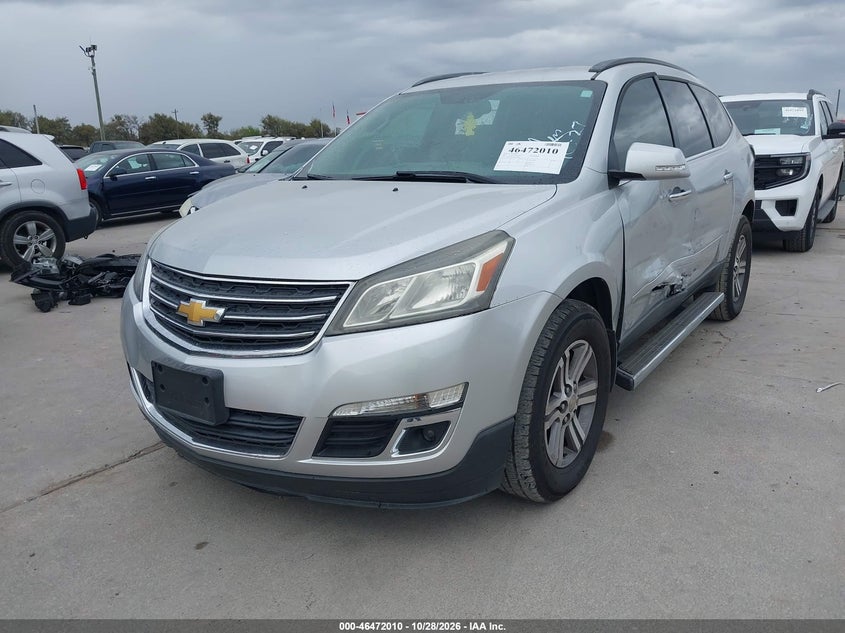 2017 Chevrolet Traverse Lt, Левый бок, IAAI, VIN 1GNKRHKD0HJ277466 — фото 2