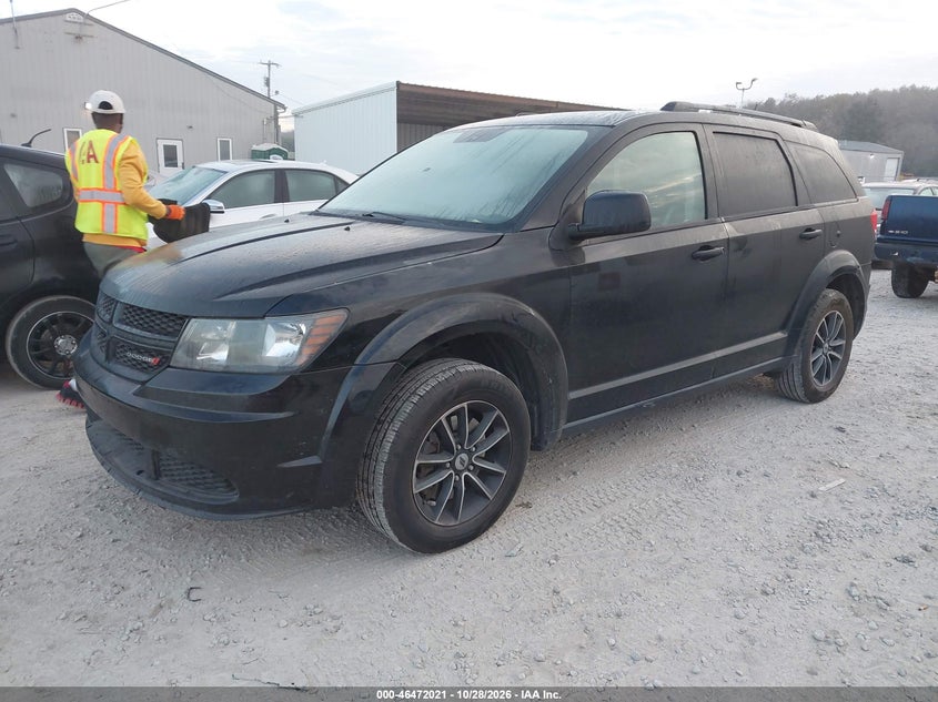 Vin: 3c4pdcabxjt319382, lot: 46972400, dodge journey se 20182