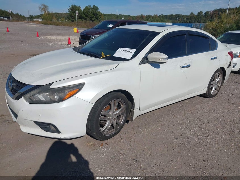 2017 Nissan Altima 3.5 Sl, Перёд и зад, IAAI, VIN 1N4BL3AP8HC272700 — фото 2