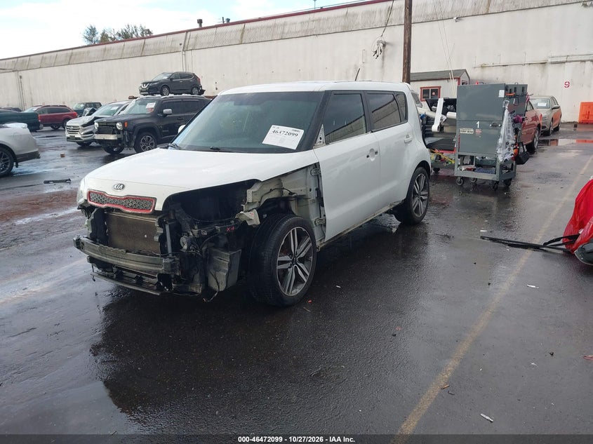 Vin: kndjp3a55e7027818, lot: 46972478, kia soul + 20142