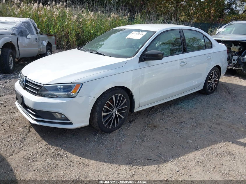 2016 Volkswagen Jetta 1.8T Sport, Обычный износ, IAAI, VIN 3VWD17AJ1GM268607 — фото 2