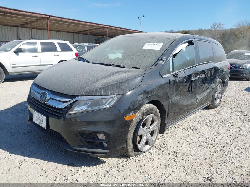 Vin: 5fnrl6h70kb000913, lot: 46972661, honda odyssey ex-l 20192