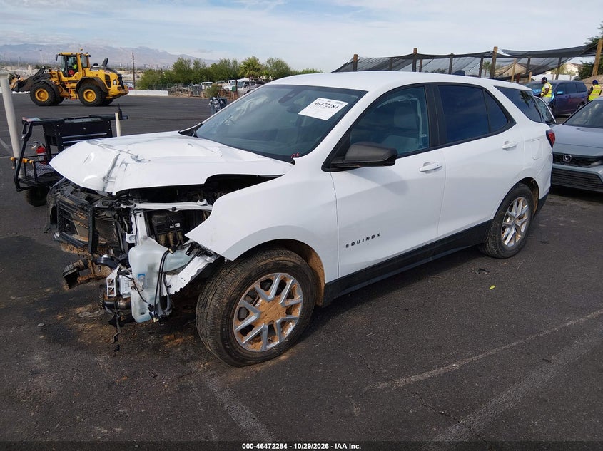 Vin: 3gnaxhegxrl150063, lot: 46972663, chevrolet equinox fwd ls 20242