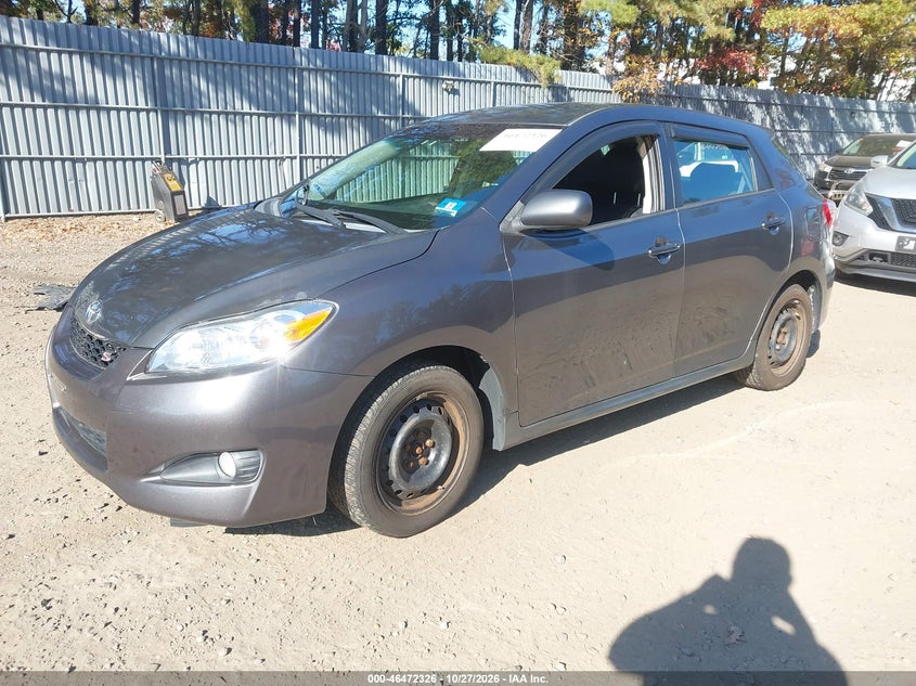 Vin: 2t1ke4ee3ac040120, lot: 46972705, toyota matrix s 20102