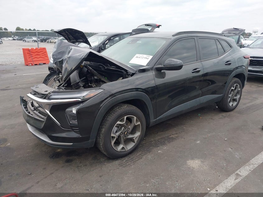 Vin: kl77lhep9sc172391, lot: 46972773, chevrolet trax fwd lt 20252
