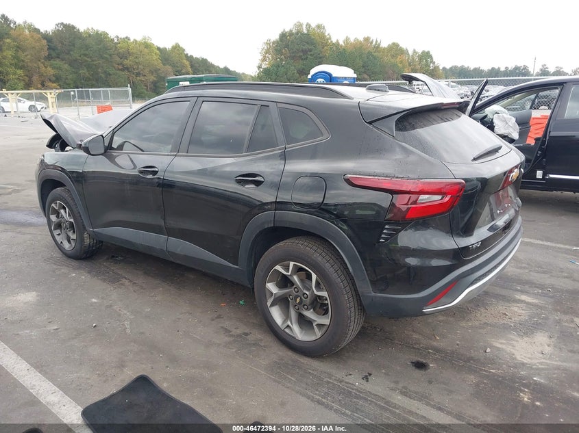 Vin: kl77lhep9sc172391, lot: 46972773, chevrolet trax fwd lt 20253