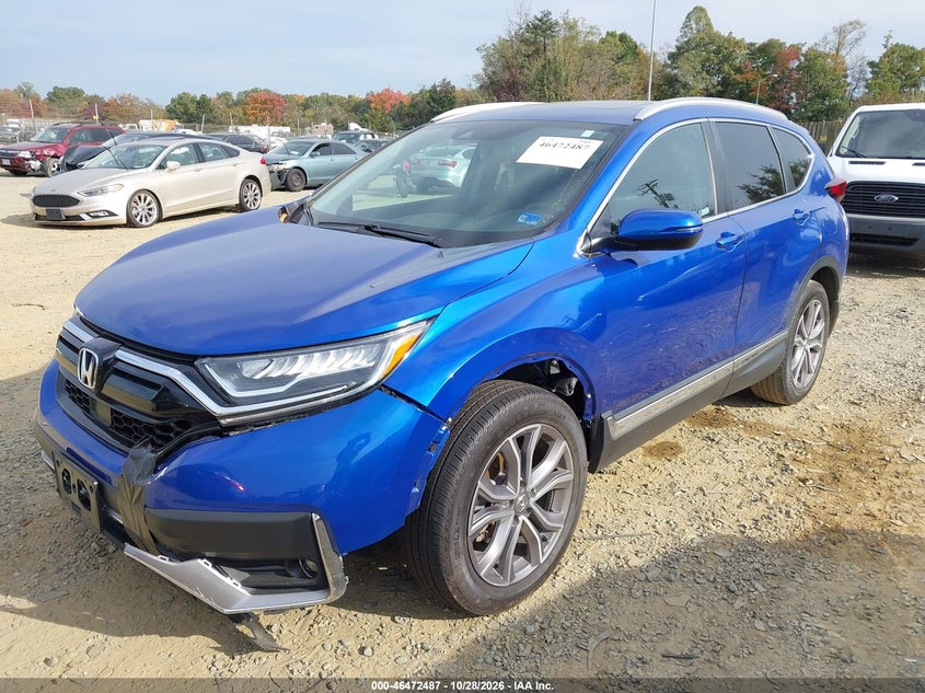 Vin: 7farw2h94me033003, lot: 46972866, honda cr-v awd touring 20212