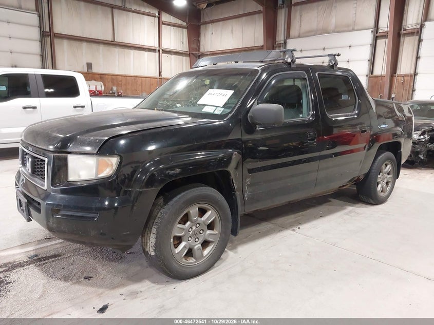 2007 Honda Ridgeline Rtx, Normal Wear & Tear, IAAI, VIN 2HJYK16337H535376 — photo 2