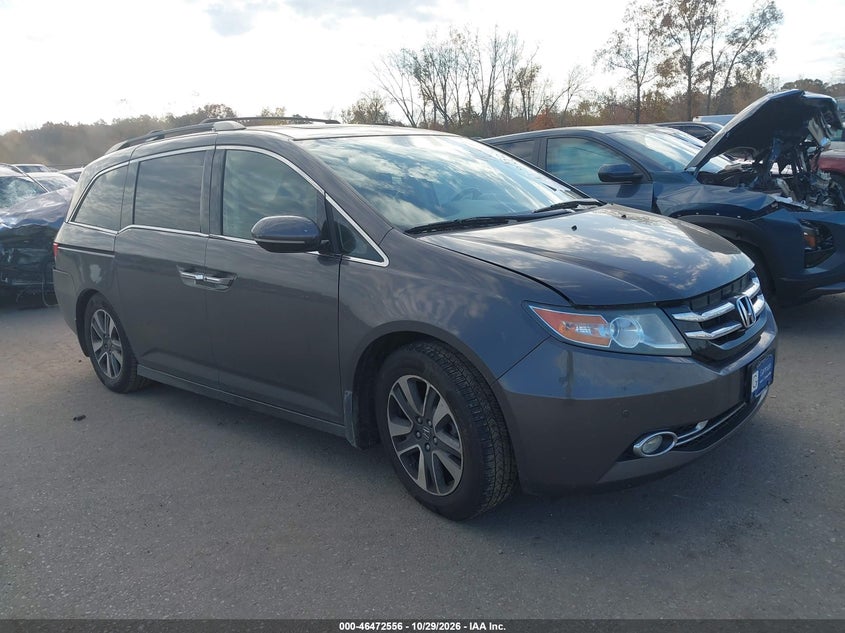 Vin: 5fnrl5h97eb010841, lot: 46972935, honda odyssey touring/touring elite 2014 img_1