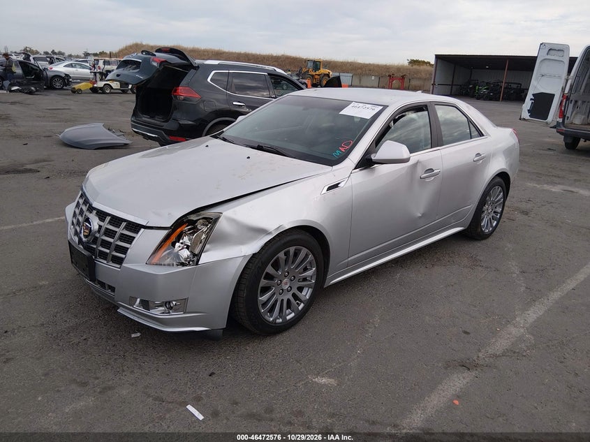 2013 Cadillac Cts Performance, Левый бок, IAAI, VIN 1G6DK5E36D0111723 — фото 2