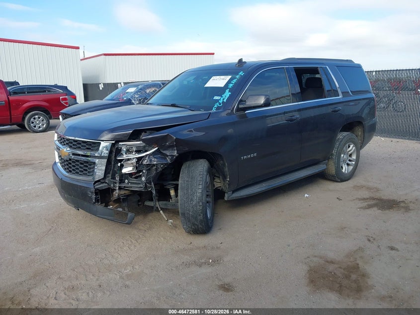 Vin: 1gnscakc1hr282922, lot: 46972960, chevrolet tahoe ls 20172