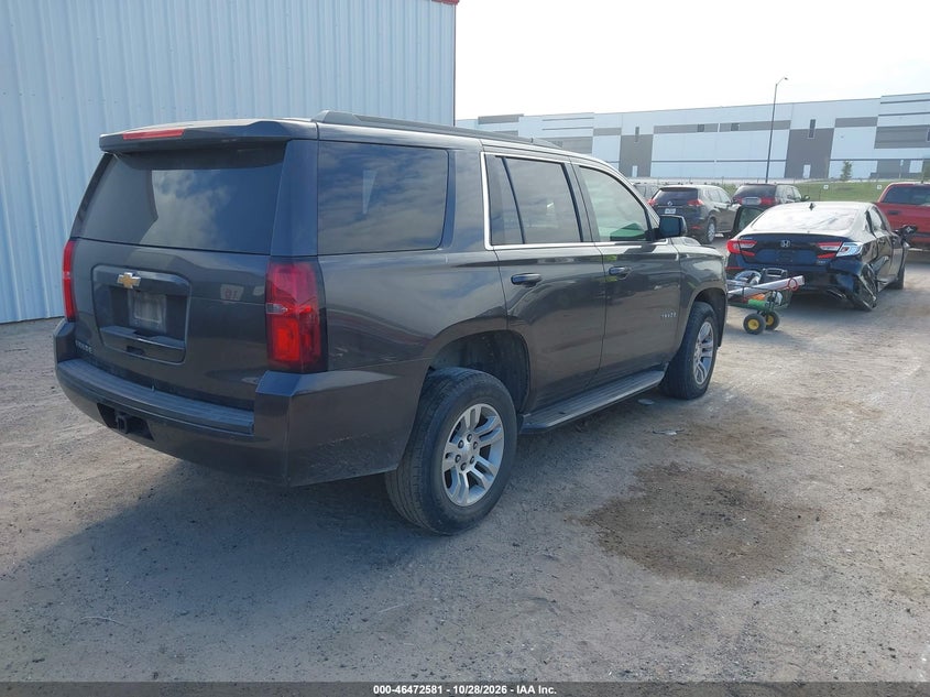 Vin: 1gnscakc1hr282922, lot: 46972960, chevrolet tahoe ls 20174
