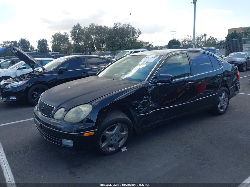 2000 Lexus Gs 300, Лівий бік, IAAI, VIN JT8BD68S8Y0085380 — фото 2