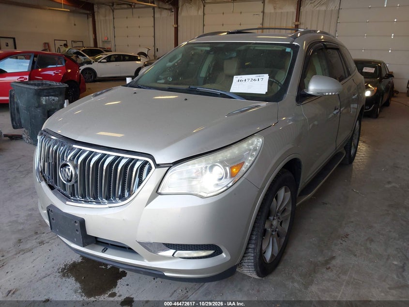 2014 Buick Enclave Premium, Неизвестно, IAAI, VIN 5GAKRCKD6EJ273432 — фото 2