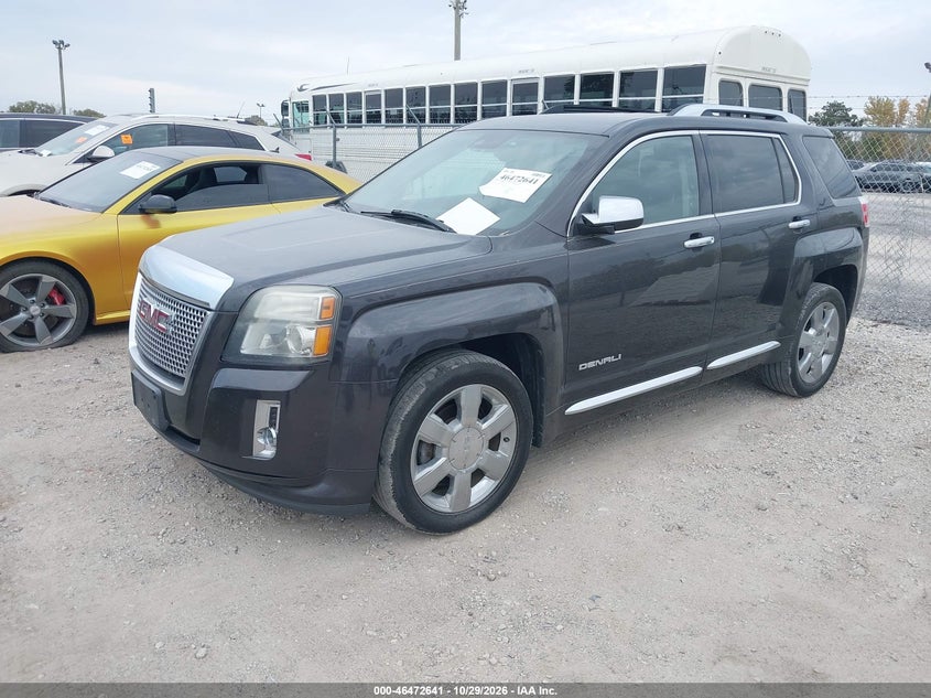 2015 GMC Terrain Denali, Обычный износ, IAAI, VIN 2GKFLUE34F6119217 — фото 2