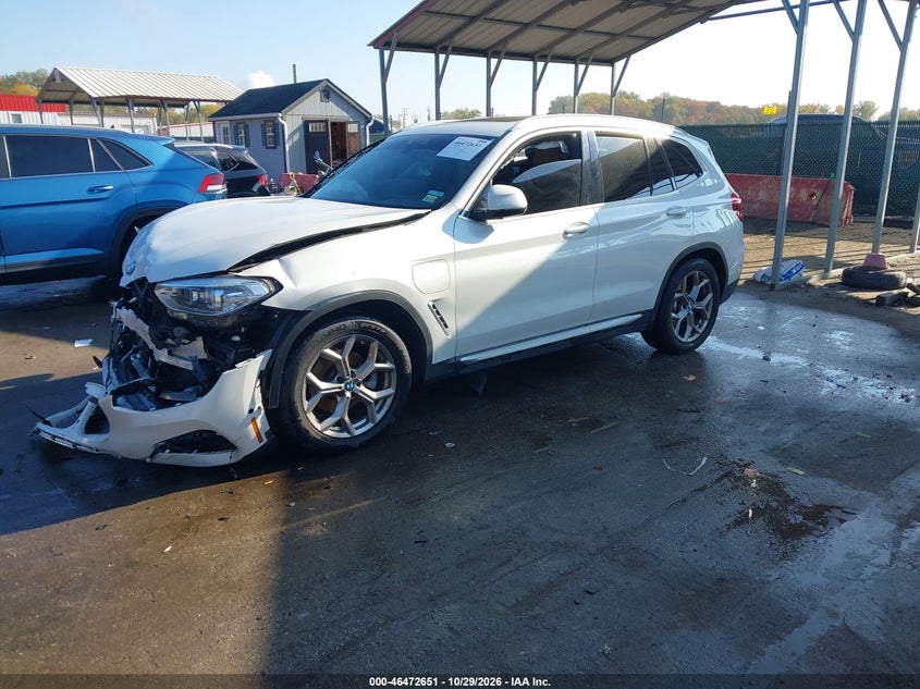 Vin: 5uxts1c04m9g20961, lot: 46973030, bmw x3 phev xdrive30e 20212