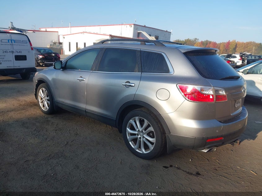 Vin: jm3tb3dv9b0318448, lot: 46973054, mazda cx-9 grand touring 20113