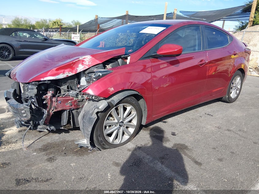 Vin: 5npdh4ae0fh599831, lot: 46973316, hyundai elantra se 20152