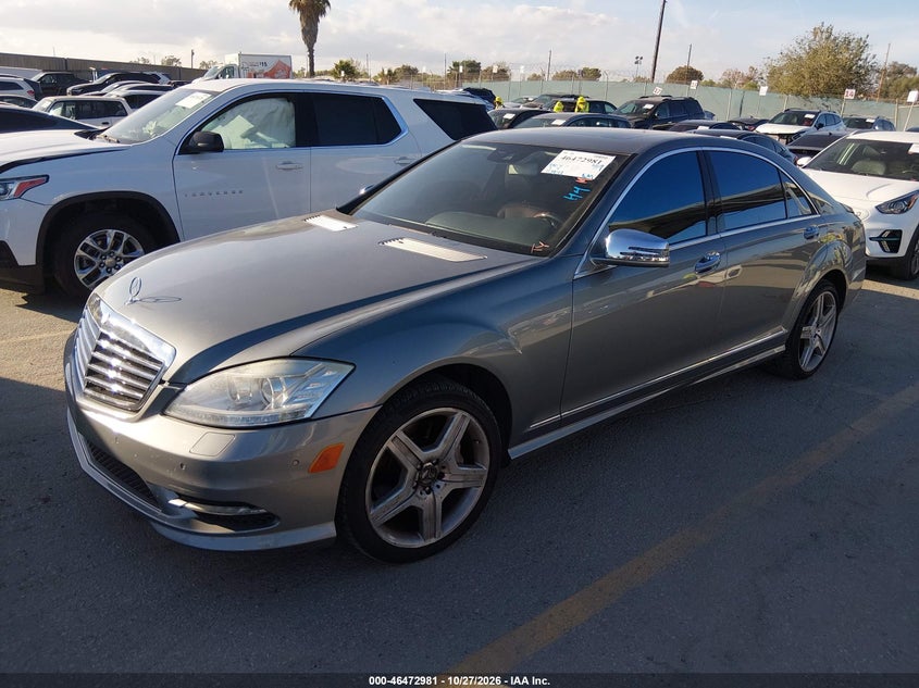 Vin: wddng7bb7ba396925, lot: 46973360, mercedes-benz s 550 20112