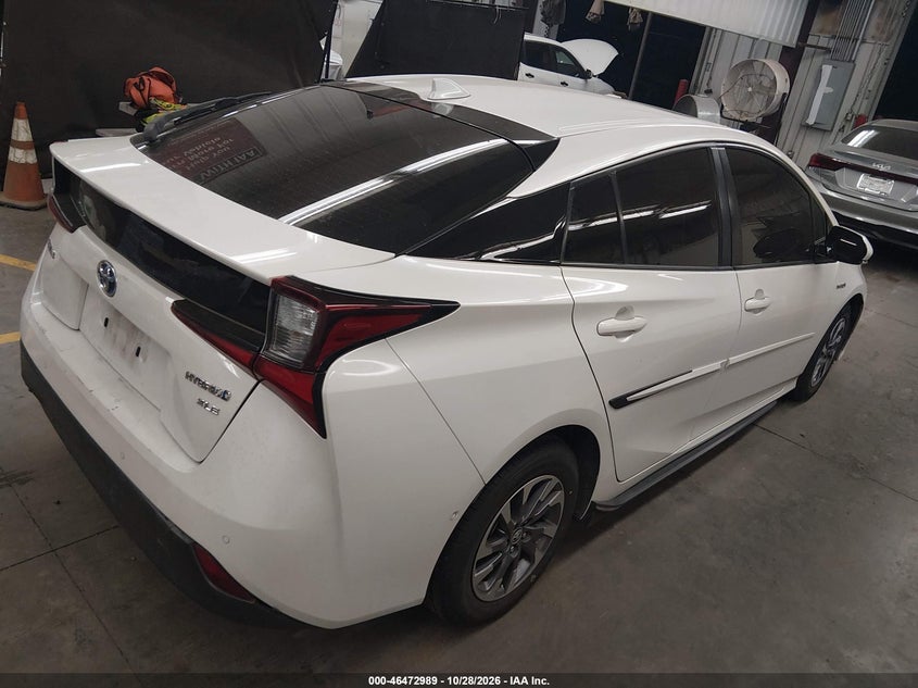 Vin: jtdkarfu5k3086329, lot: 46973368, toyota prius xle 20194