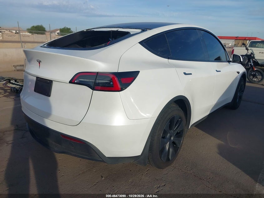 Vin: 7saygded1rf198297, lot: 46973477, tesla model y long range single motor rear-wheel drive/rwd 20244