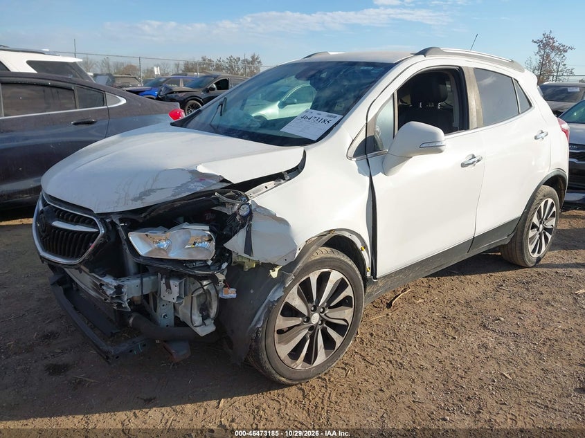 2017 Buick Encore Preferred, Удар спереди, IAAI, VIN KL4CJASB9HB021129 — фото 2