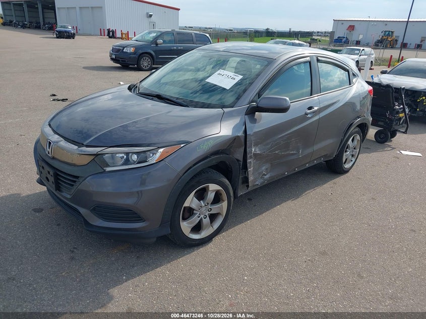 Vin: 3czru6h38kg709491, lot: 46973625, honda hr-v lx 20192