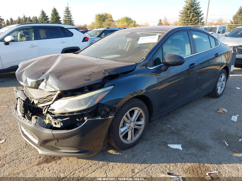 Vin: 1g1be5sm3j7137412, lot: 46973680, chevrolet cruze lt auto 20182
