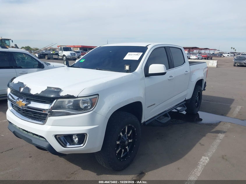 Vin: 1gcgsce35g1357093, lot: 46973862, chevrolet colorado lt 20162
